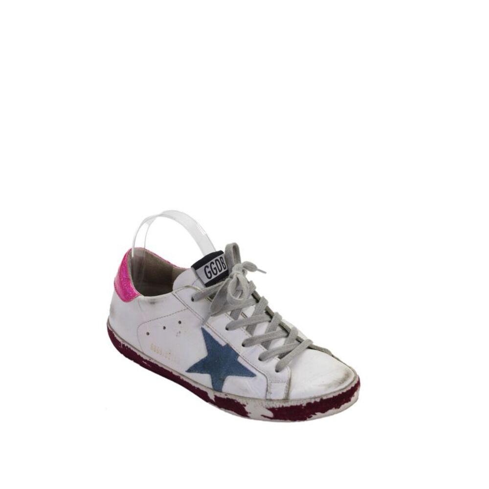 Golden Goose Deluxe Brand Womens Leather Superstar Sneakers White Size 37 7